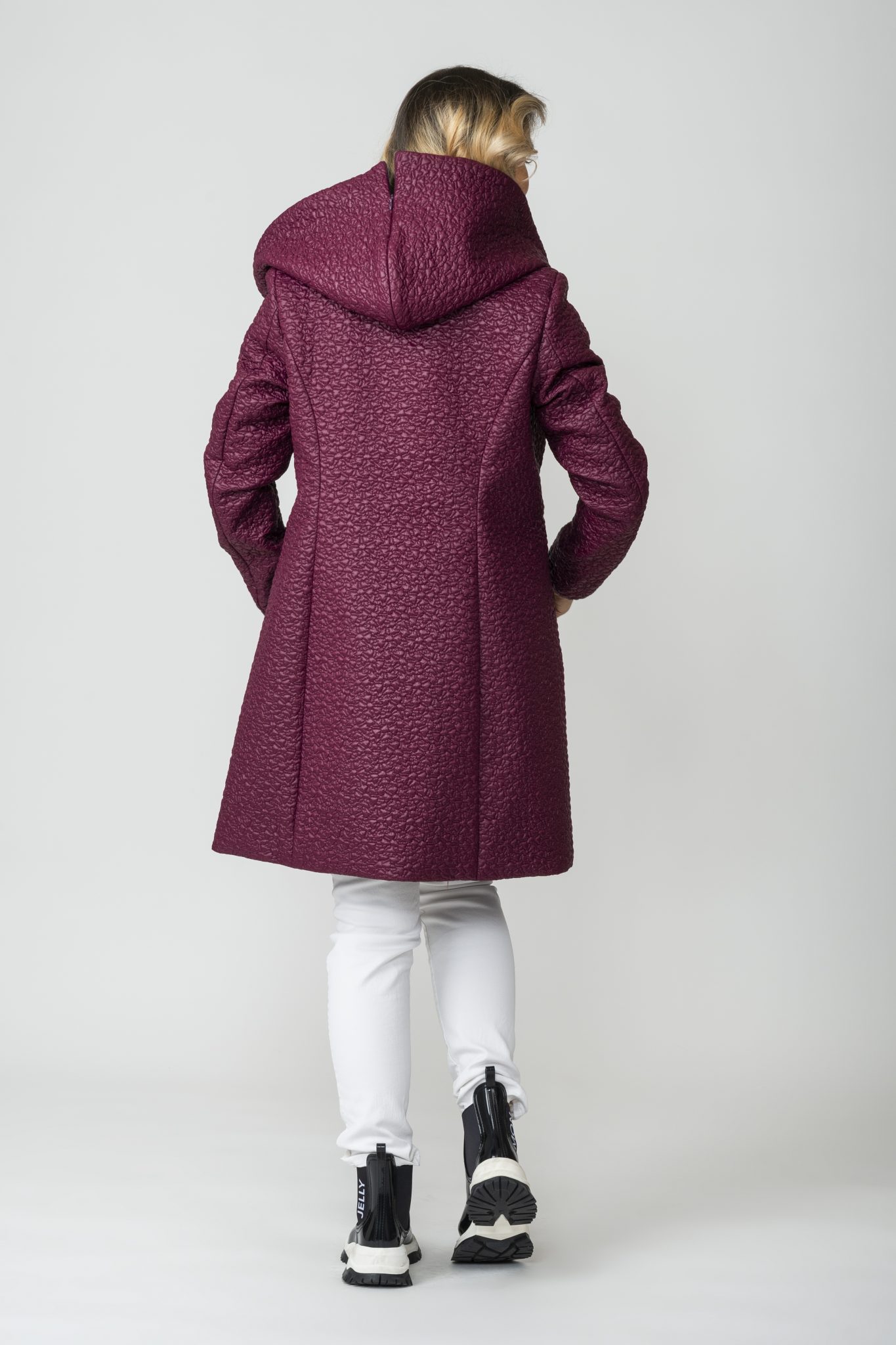 Isla Quilted Jacket In Bourbon