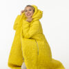 Queen Yellow Quilted Coat